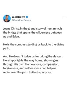 Coach Joel Brown Beliefs in Jesus Christ